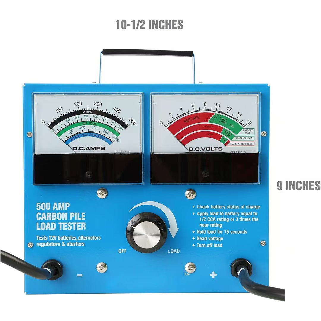 500A Carbon Pile Battery Load Tester - Image 3